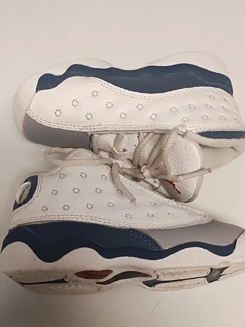 Jordan 13 Retro French Blue | 7C | White, Light Steel, French Blue